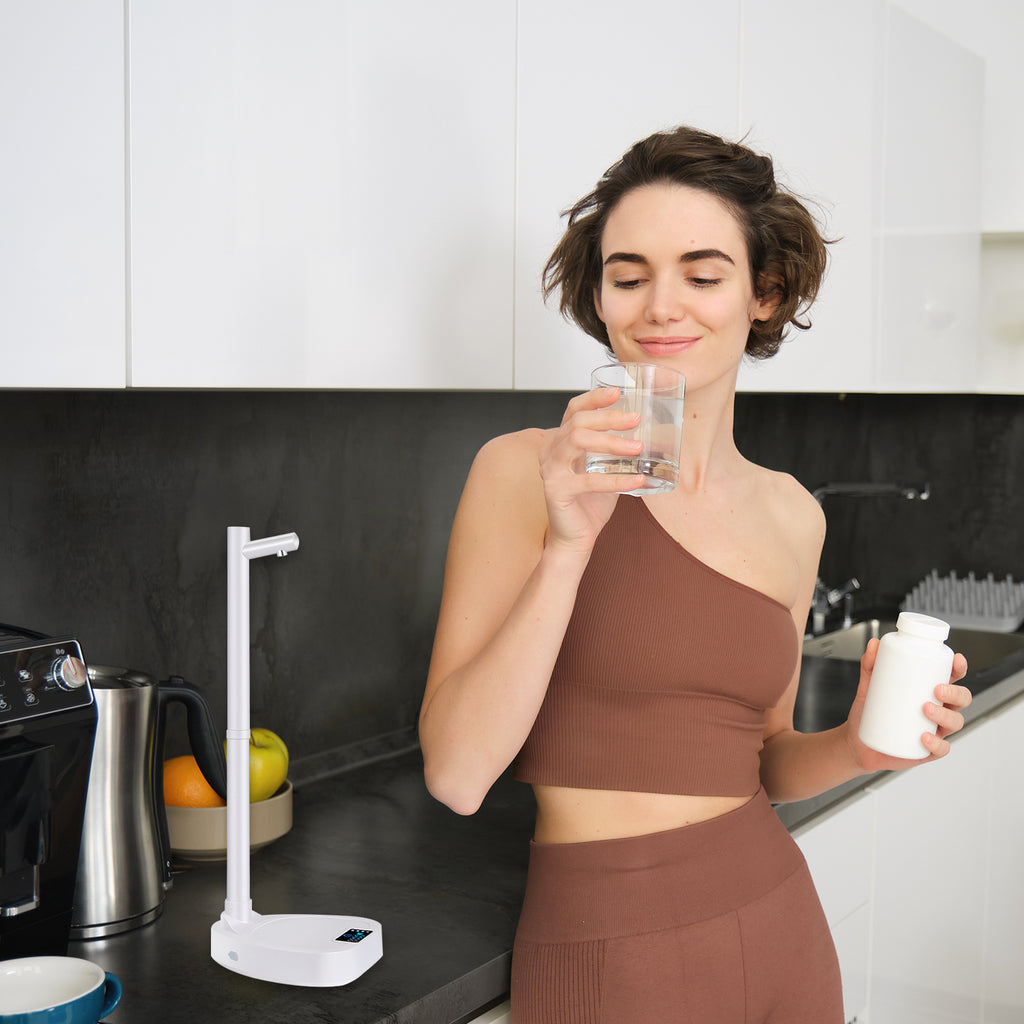 Desktop Rechargeable Water Dispenser With Stand