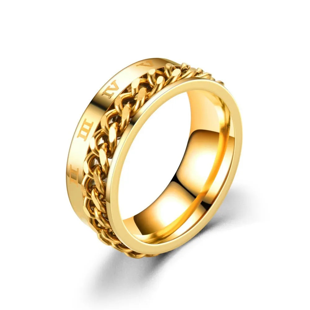 Rotatable Chain Rings size 10 to 13