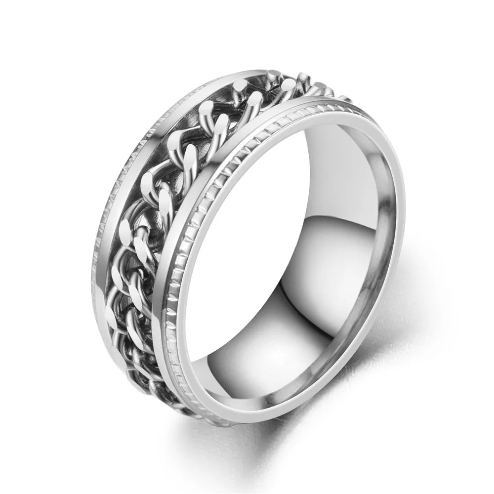 Rotatable Chain Rings size 10 to 13