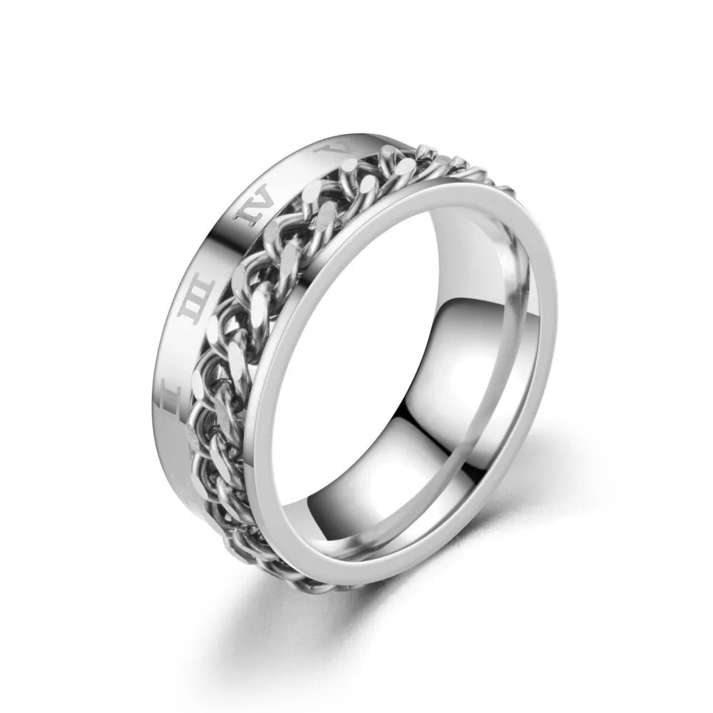 Rotatable Chain Rings size 10 to 13