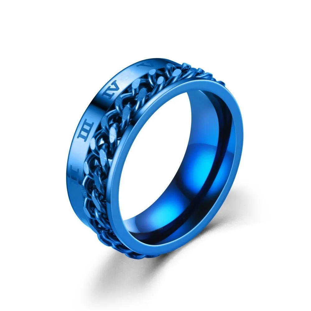 Rotatable Chain Rings size 10 to 13