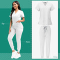 Scrubs Women Beauty SPA Uniform Pet Clinic Store Veterinary Dentistry Work Clothes Set 9~13days