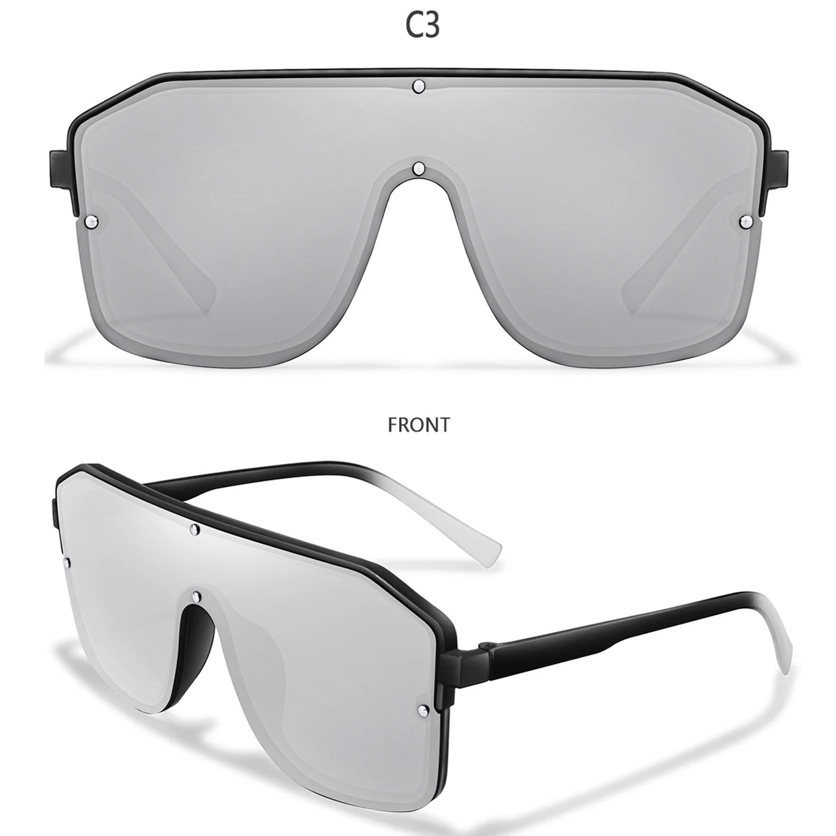 Square Big Frame Sunglasses Men/Women 10~13days